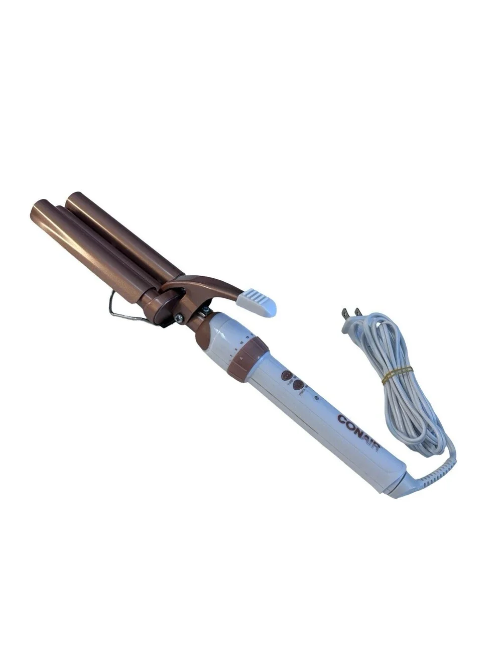 Conair Double Ceramic Triple Barrel Waver Instant Heat to 400 w/30 Heat Settings